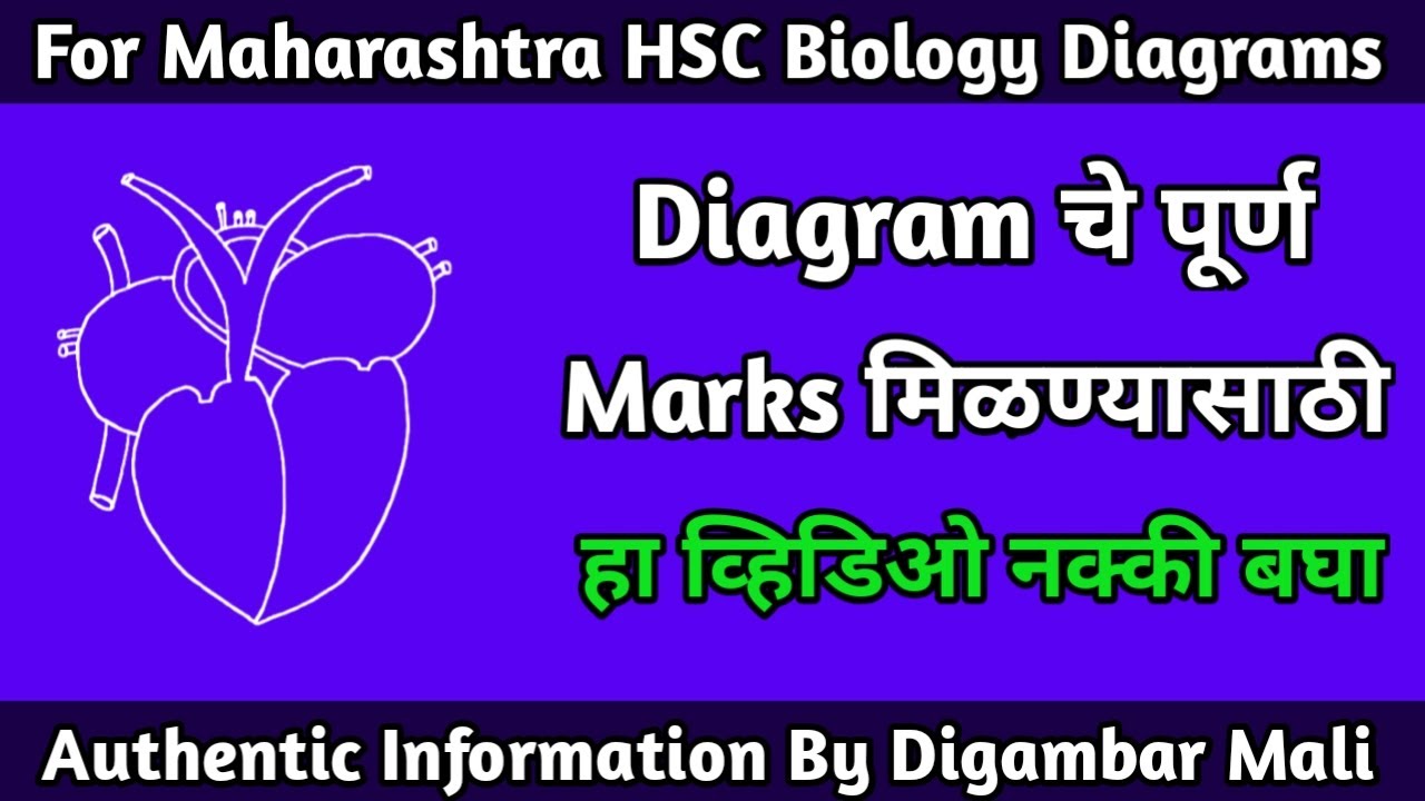 How To Score Full Marks for Diagram Based Questions | Biology | Digambar Mali
