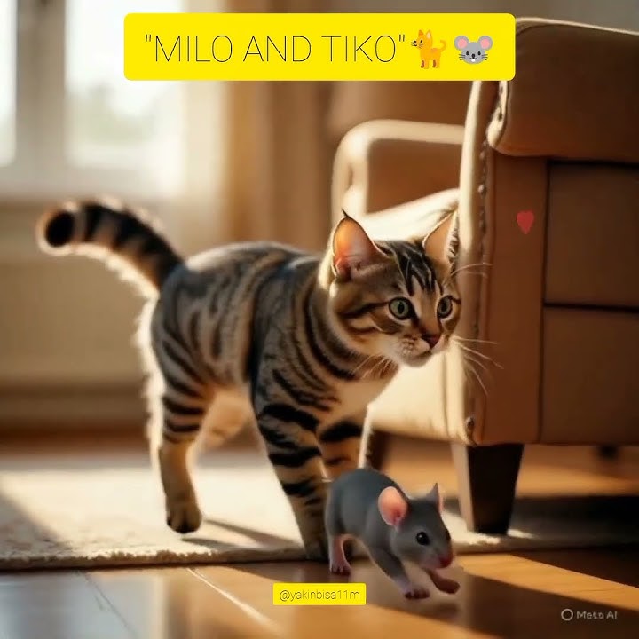 'WOWW...KUCING & TIKUS BISA KERJASAMA' #fyp #inspiration #kucing #tikus #motivation #hewan