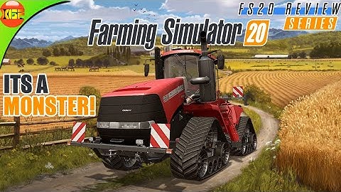 Case IH Quadtrac 620 Review | Farming Simuator 20 | First look, Working!