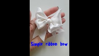 #Shorts: Ribbon Bow With Fingers 