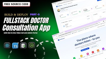 Fullstack Doctor Consultation App Part 3 | MERN | ZEGOCLOUD Video Call + Dashboard + Source Code