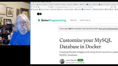 Customize your MySQL Database in Docker