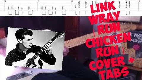 Thumbnail of How To Play On Guitar | Link Wray | Run Chicken Run | Guitar Cover | TABS | Lesson |
