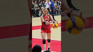 Yoshino sato kawaii 😍 ผมทอง😅#volleyball #volleyballworld #japanvolleyball #วอลเลย์บอลหญิง #japan