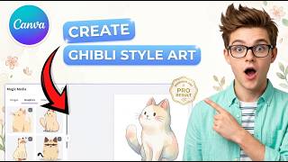 How to Create Ghibli Style Art Image in Canva [2026] [Easiest Way] screenshot 4