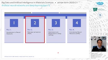 Angelo Ziletti: Artificial Neural Networks and Deep Learning - Part 1