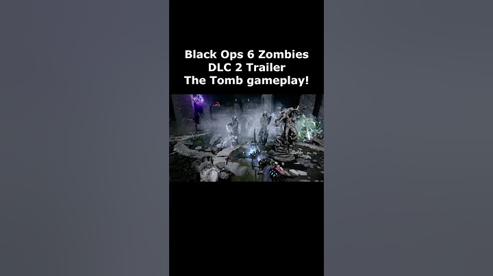 NEW The Tomb Gameplay Trailer! Black Ops 6 Zombies DLC 2 The Tomb Gameplay Trailer Season 2 Map BO6
