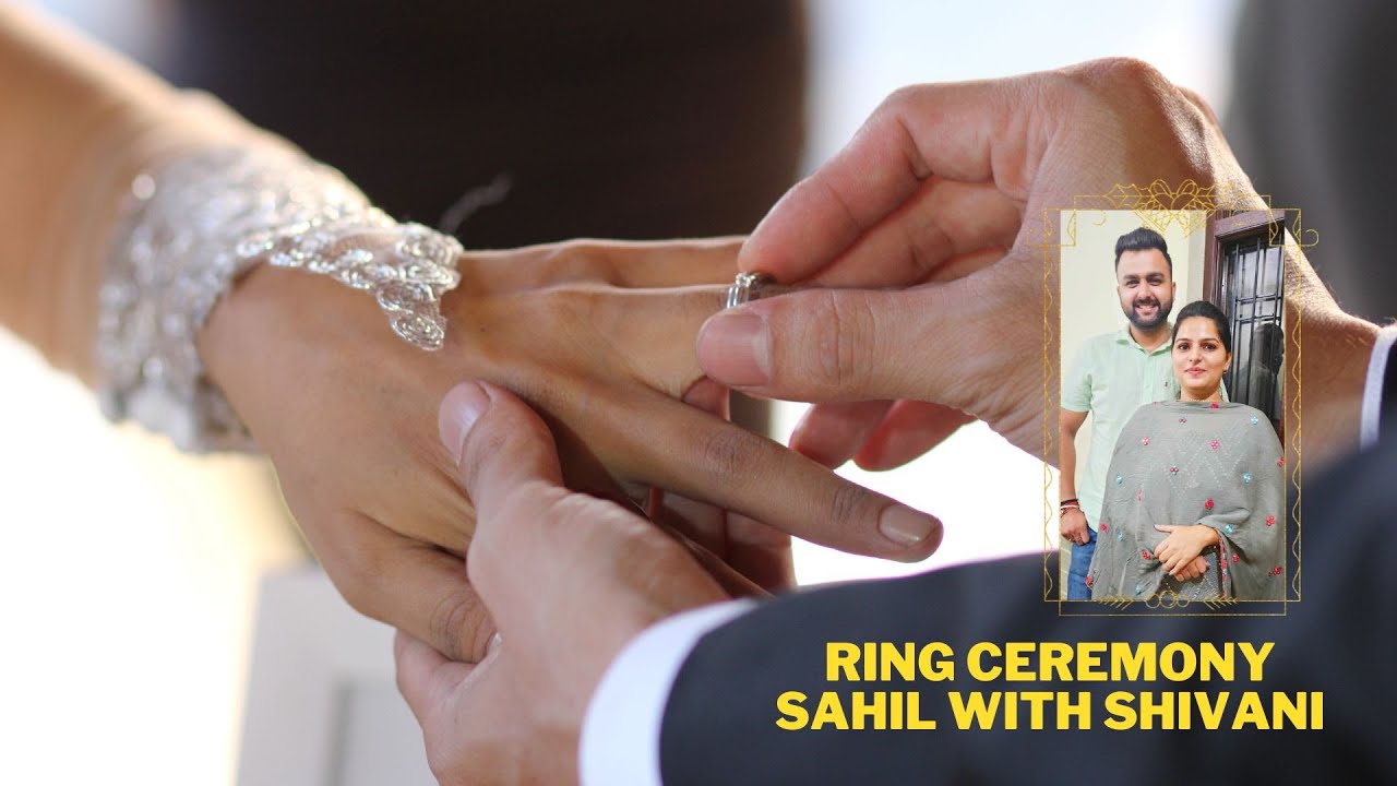 Ring Ceremony Of Sahil With Shivani **** Live By City Light Studio +91 ...