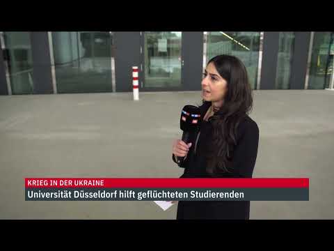 N-TV: Universität Düsseldorf hilft geflüchteten Studierenden