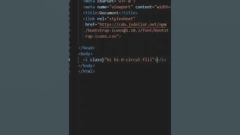 How to use Bootstrap icons in html code | how to use Bootstrap Icons | bootstrap Icon | html icon