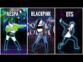 Kpop random dance game  just dance mirroredlyrics 2