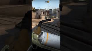 Смок в коннектор на Mirage | CS:GO #Shorts