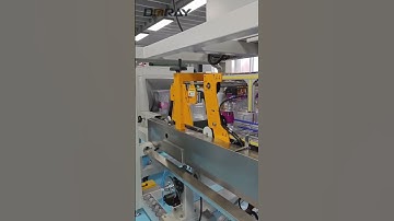 One-piece heat shrink wrapping machine, output 20-25pcs/min #packing #wrap #factory #machine