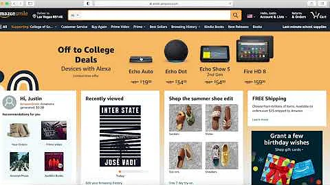 CSN Foundation - AmazonSmile Set-up