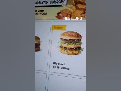 How much does a Big Mac cost in America?/Сколько стоит Биг Мак в ...