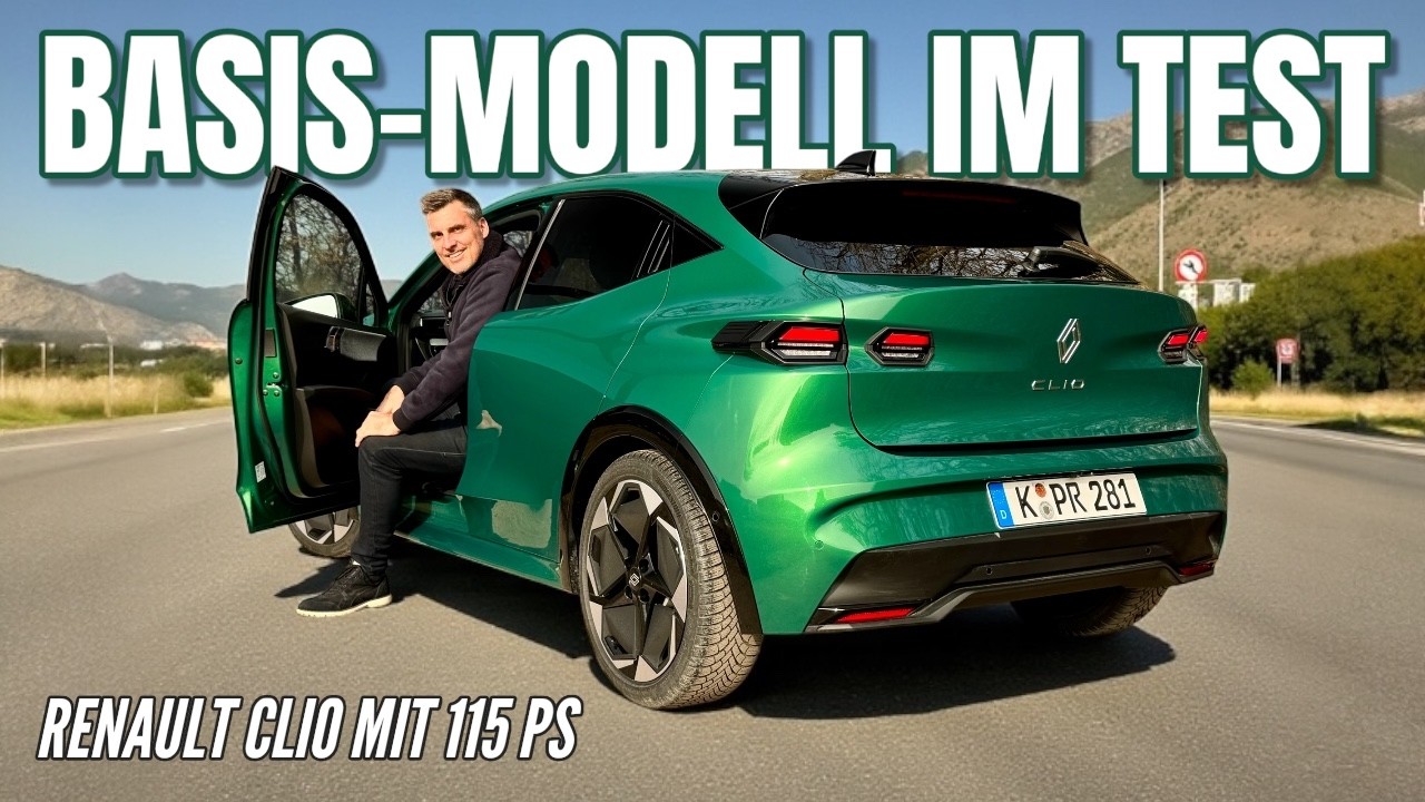 RENAULT Clio TCe 115 im Test: Was kann der KLEINWAGEN mit BASIS-Benziner? LOB und KRITIK | 2026