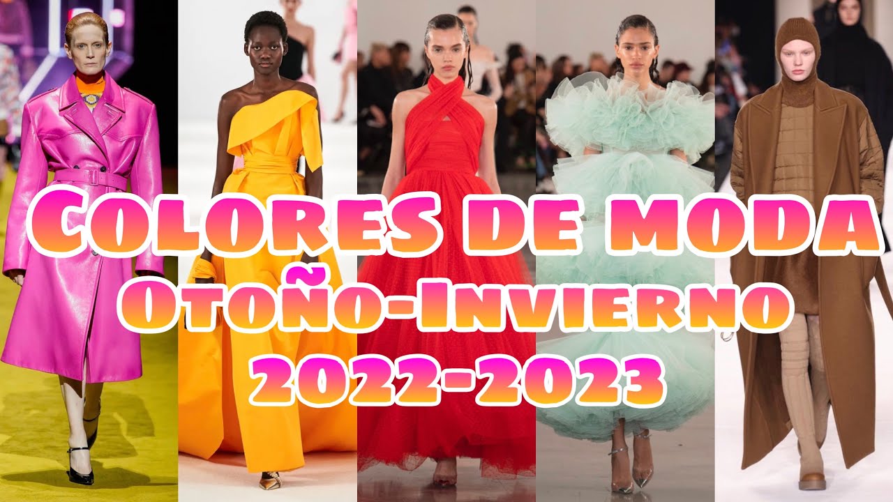 Moda otoño-invierno 2022: qué colores serán tendencia esta temporada