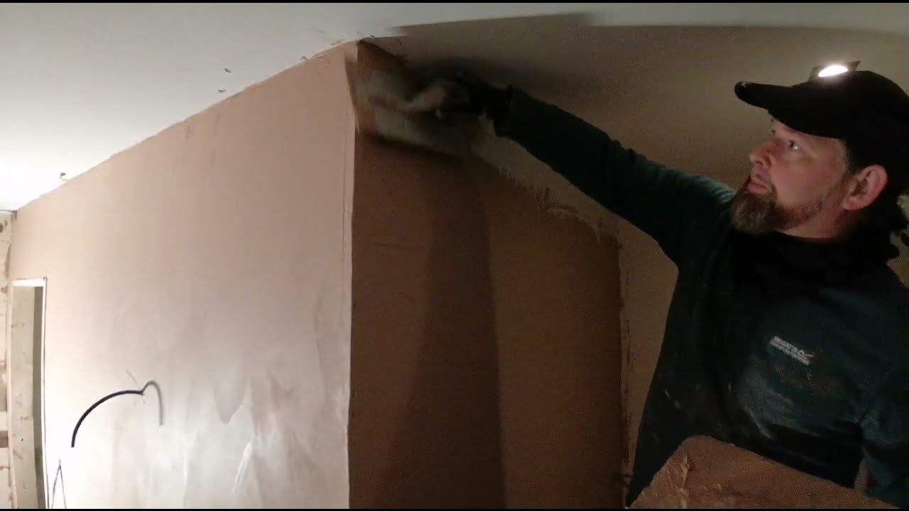 How to Plaster on plasterboard YouTube