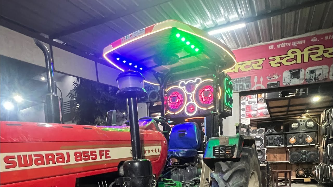 15” 3 base pati subwoofer 🔊 l Dev music system Bhopa l 📞9720969390 tractor modification fiber hood 