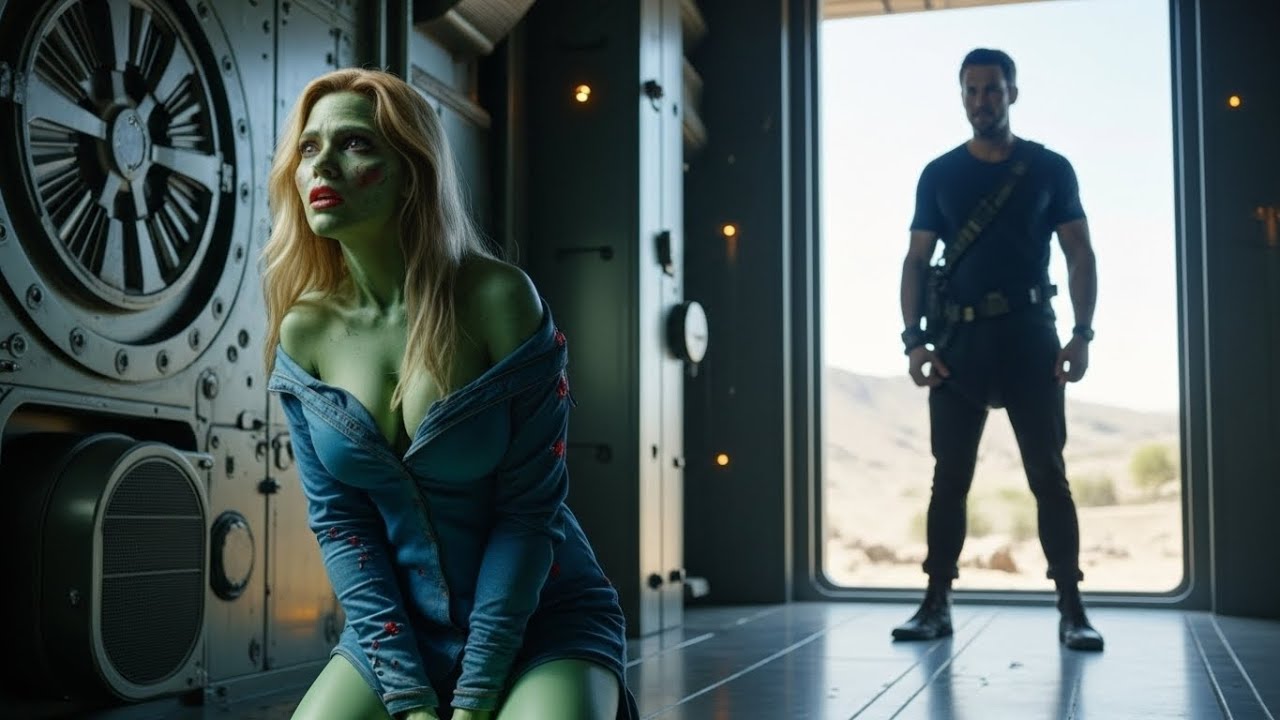 He Came Home to Silence… Until He Found a Desperate Alien Woman With Nothing Left to Lose