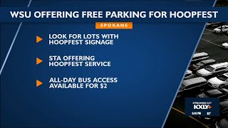 WSU offering free parking for Hoopfest