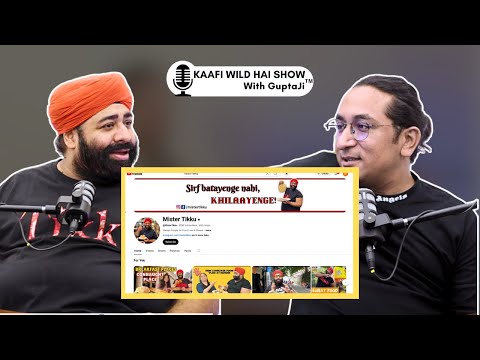 Mister Tikku starts by sharing how his journey of food vlogging began