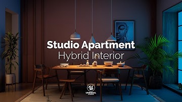 Photoreal Studio Apartment - GPU Lightmass with RTX Reflection - Unreal Engine 4.26