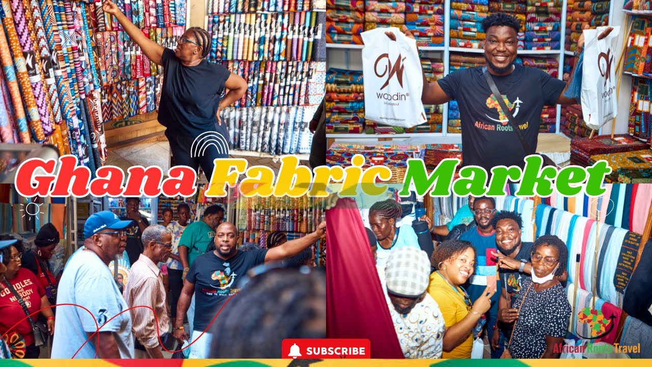 Ghana Fabric Market Experience