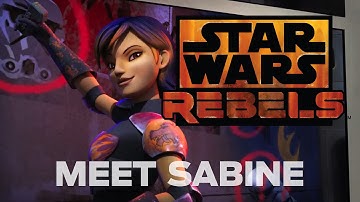 Meet Sabine, the Explosive Artist | Star Wars Rebels