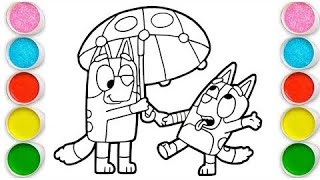 ব্লুই এবং বিঙ্গোর পোশাক পরার খেলা। বাচ্চাদের এবং ছোটদের জন্য অঙ্কন, চিত্রাঙ্কন ও রঙ করা_ শিশু শিল্প। screenshot 5