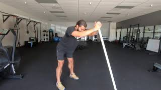 PVC Back and Lats stretch