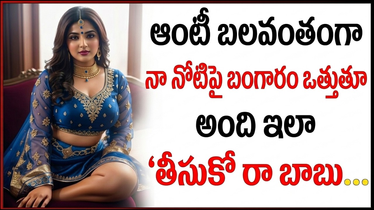 మేనల్లుడు మరియు అత్త | telugu heart touching story | telugu emotional katha | telugu katha