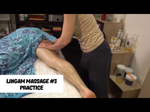 Лингам массаж #3 - практика