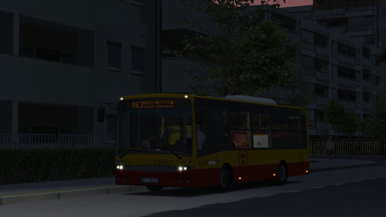 OMSI 2 - Warszawa Białołęka by ReMi & Manek 0.2 - Linia N63 - Autosan M09LE 01.04