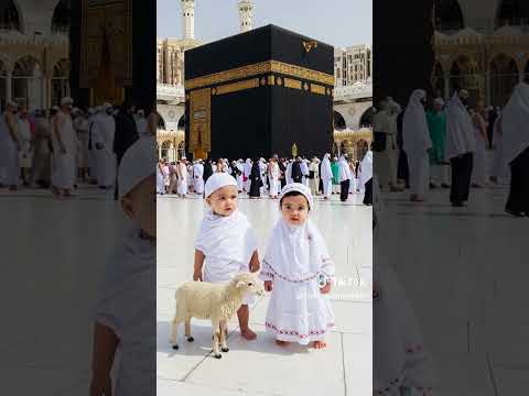 Kids In Holy Kaba Islamicstatus Hajj Video 2025