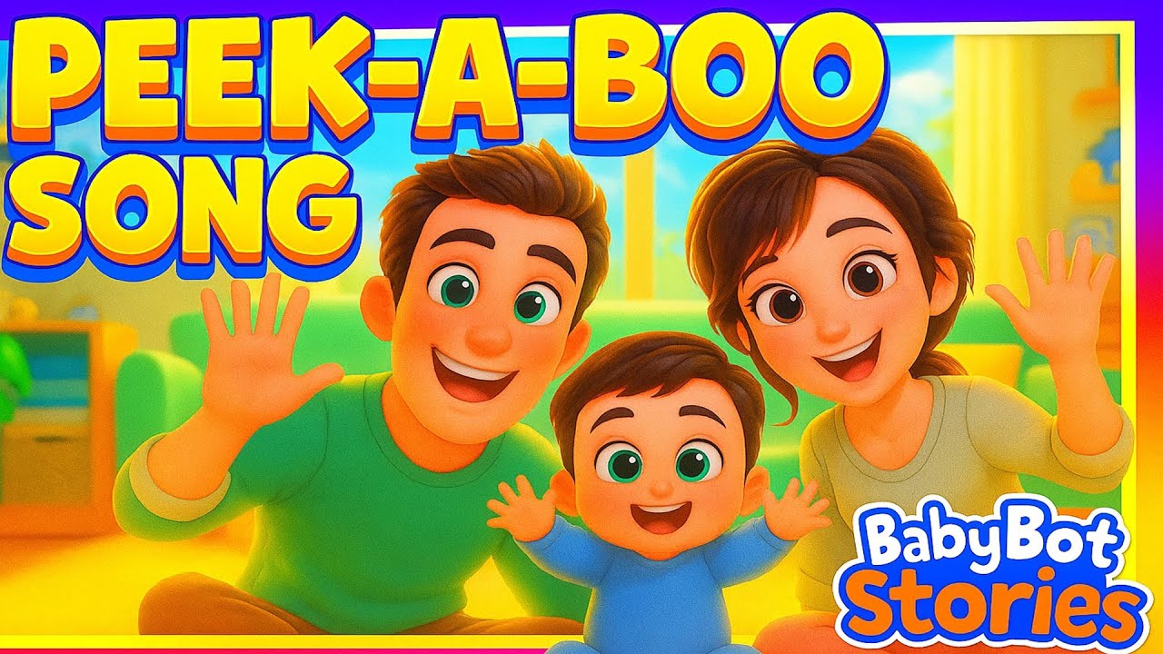 Peek A Boo Song | Baby Bot Stories Nursery Rhymes & Kids Songs - YouTube