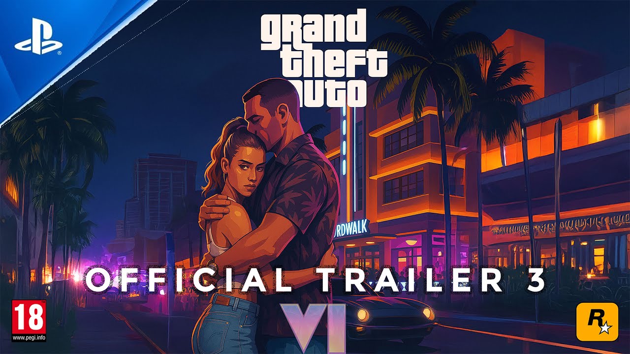 Grand Theft Auto VI Trailer 3 (2025)