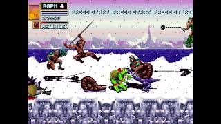 Golden TMNT Axe Genesis