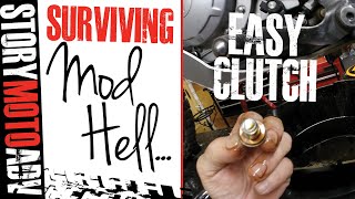 FREE & DIY: Living on ADV Motorcycles | XT 250 ADV Bike Clutch Mod screenshot 5