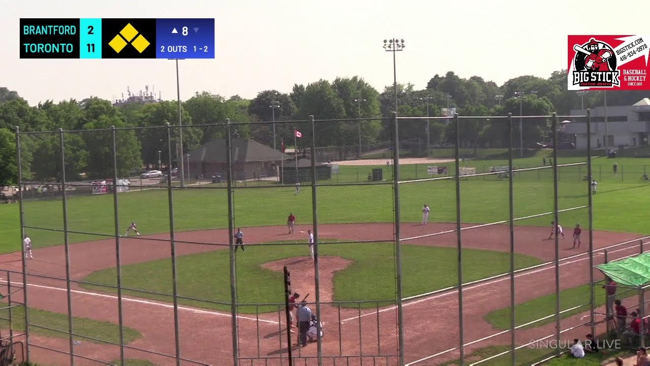 Toronto Maple Leafs vs. Brantford Red Sox IBL Baseball YouTube