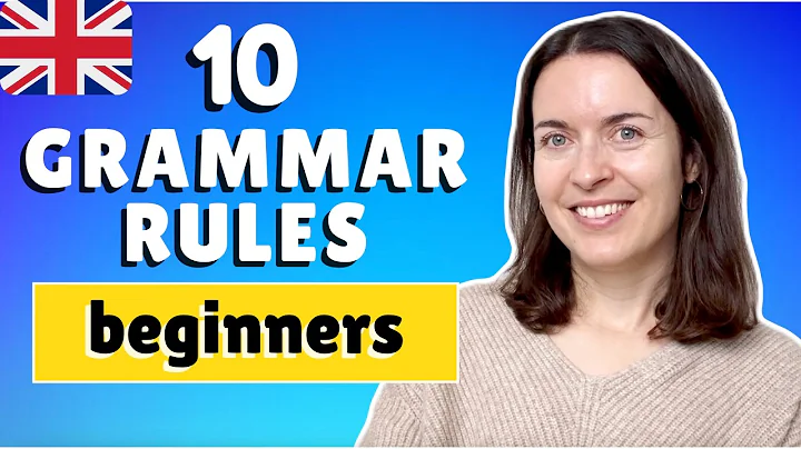 10 English grammar rules you NEED TO KNOW: beginners thumbnail