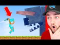 Most *EPIC* STICK FIGHT Minecraft ANIMATIONS! (HUGE BATTLE)