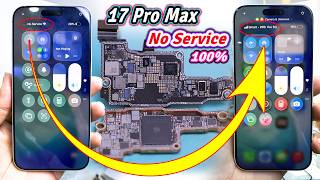 iPhone 17 Pro Max No Service & Unknown SIM Network Fix (100% Working)