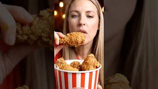 KFC Crispy Fried Chicken eating ASMR 🍗