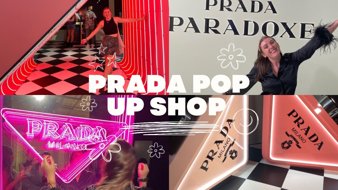 Let’s go to the Prada Paradoxe Pop Up Shop in New York City