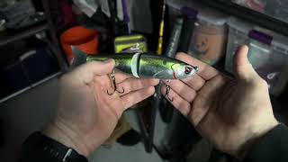 Bassdash SwimShad Glide Baits Jointed Swimbait Bass Pike Salmon Trout Muskie Fishing Lure Review