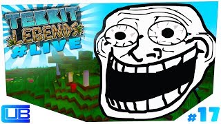 I Hope LOLZ Aren't Contagious | Tekkit Legends #LIVE | #17