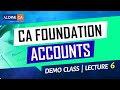 CA Foundation (New Course) | Accounts | By CA Vaibhav Jalan | Lect. 06