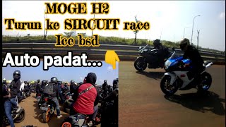 DRAGRACE ICE BSD || PETCAH KLO SUPERBIKE YG ON || MOTOVLOG