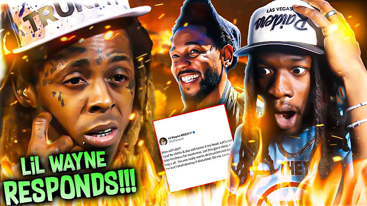 LIL WAYNE WARNS KENDRICK LAMAR??? Weezy vs K Dot! (REACTION)